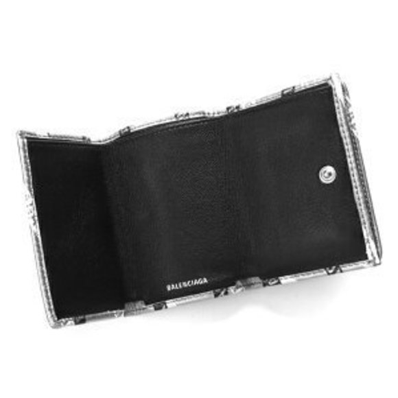BALENCIAGA Trifold Wallet Everydiel Mini Calf - Picture 5 of 8